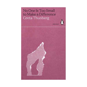 No one is too small to make a difference book cover