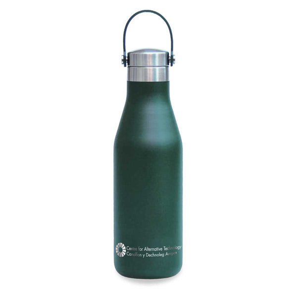 Ohelo Insulated Water Bottle with CAT logo.