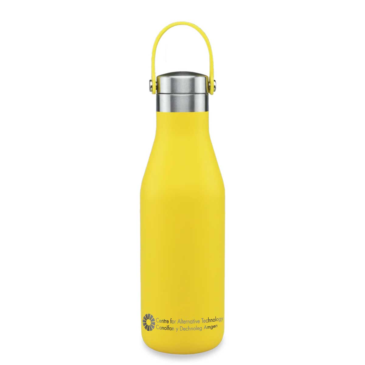 Ohelo Insulated Water Bottle with CAT logo.