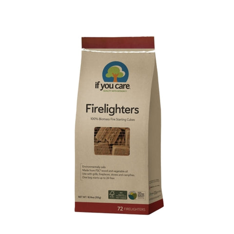 If You Care Firelighters - 72 Pieces