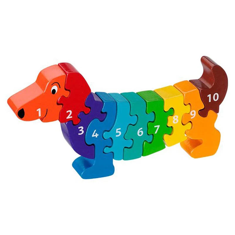 Wooden Dog Jigsaw