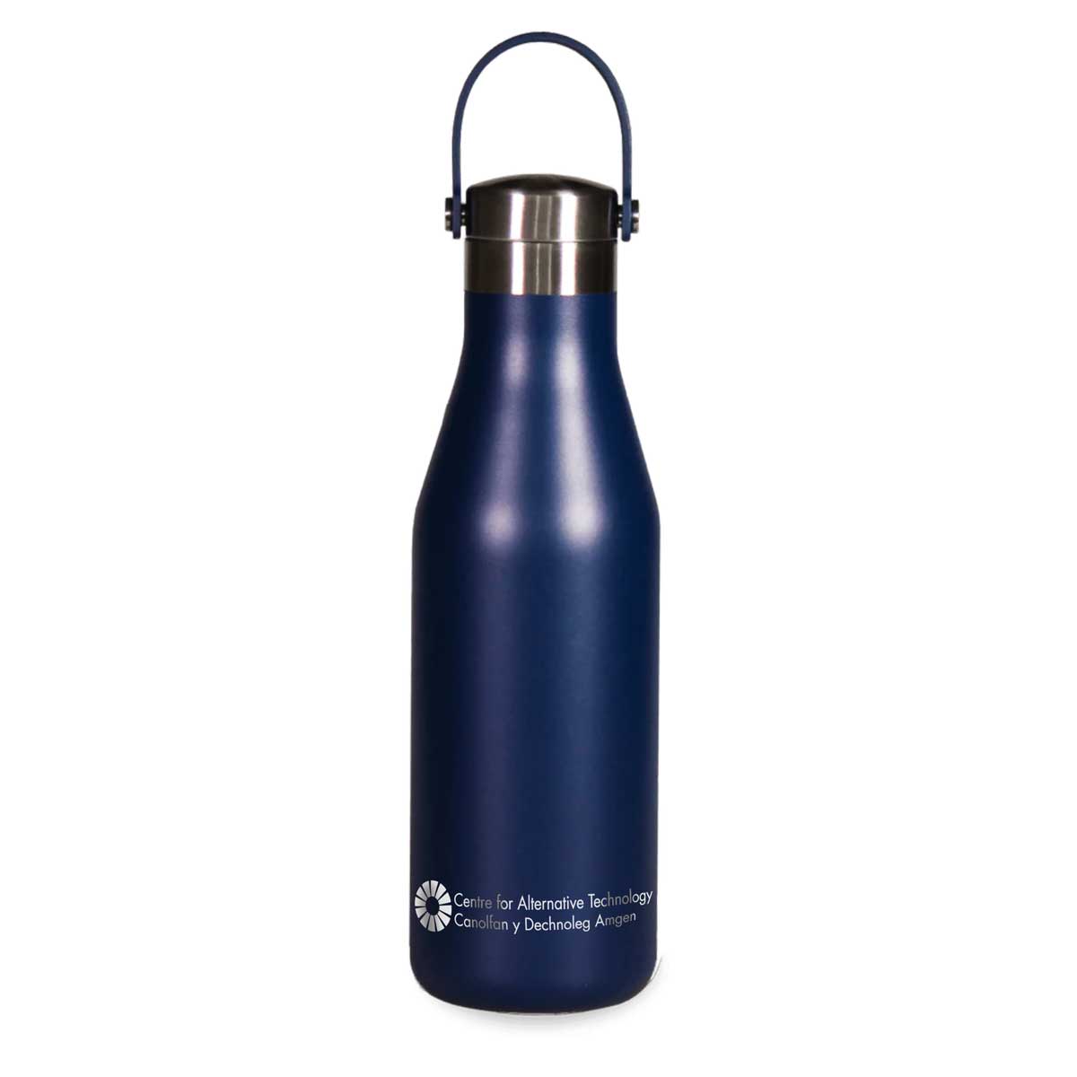 Ohelo Insulated Water Bottle with CAT logo.