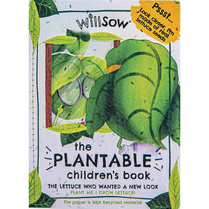 The Lettuce Who Wanted a New Look – Plantable Children’s Book