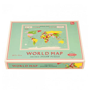 World Map Jigsaw 1000 piece Puzzle