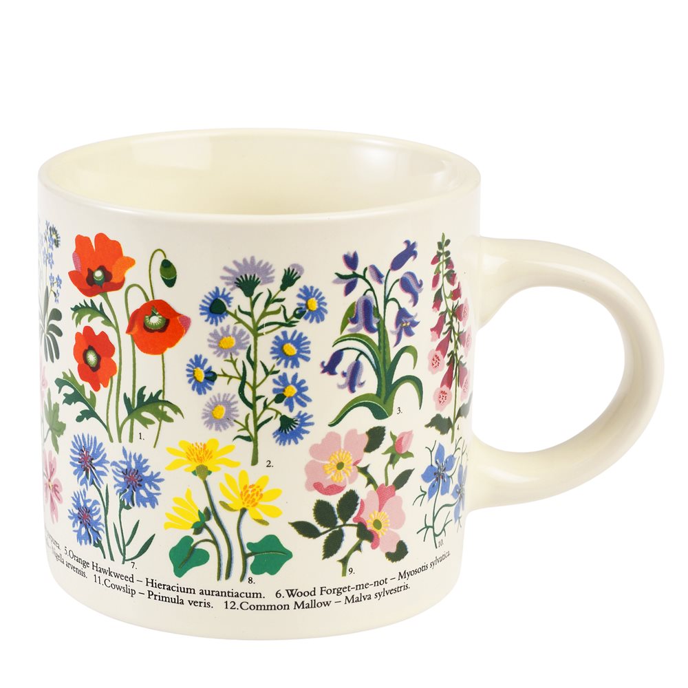 Wild flowers mug